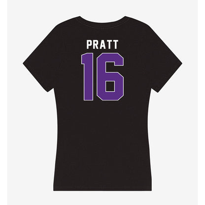 Northwestern - NCAA Women's Volleyball : Ava Pratt - Women's V-Neck T-Shirt-1