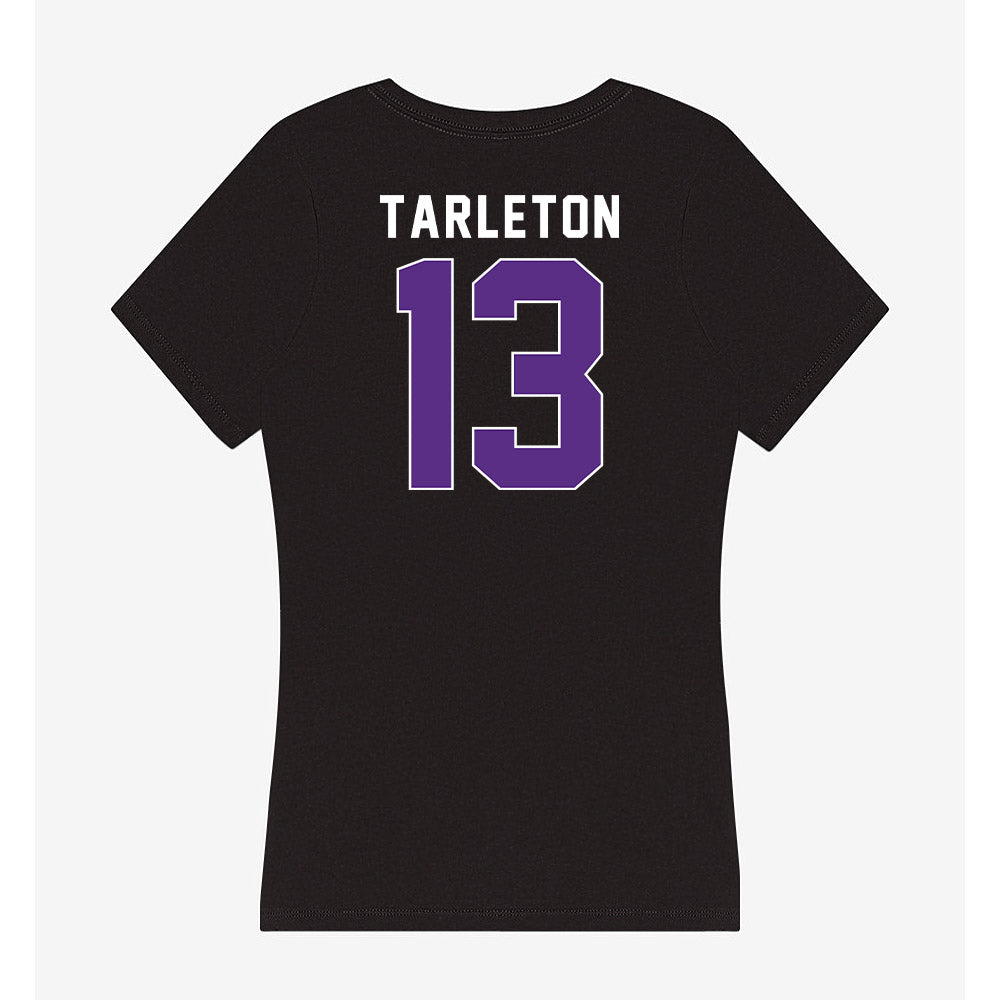 Northwestern - NCAA Men's Soccer : Baraka Tarleton - Women's V-Neck T-Shirt-1