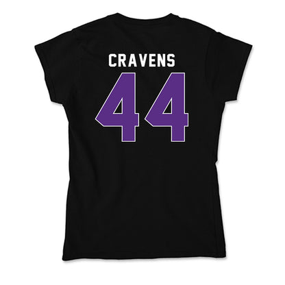 Northwestern - NCAA Baseball : Colton Cravens - Soft Style Women’s T-Shirt-1
