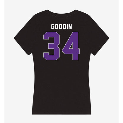Northwestern - NCAA Women's Soccer : Ava Goodin - Women's V-Neck T-Shirt-1