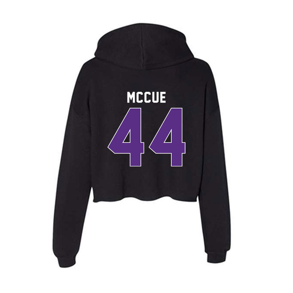Northwestern - NCAA Softball : Teagan McCue - Women's Crop Fleece Hoodie-1