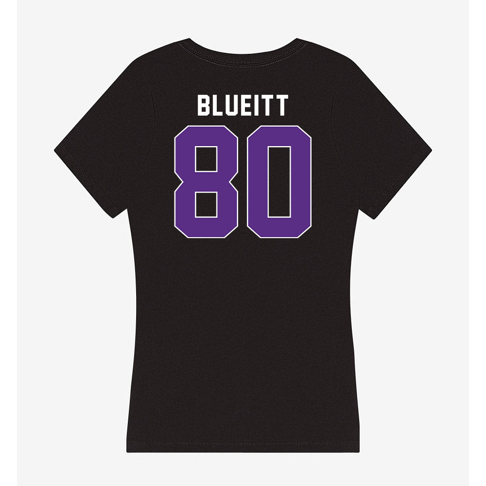 Northwestern - NCAA Football : Braden Blueitt - Women's V-Neck T-Shirt-1