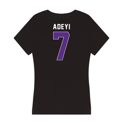 Northwestern - NCAA Football : Ore Adeyi - Women's V-Neck T-Shirt-1