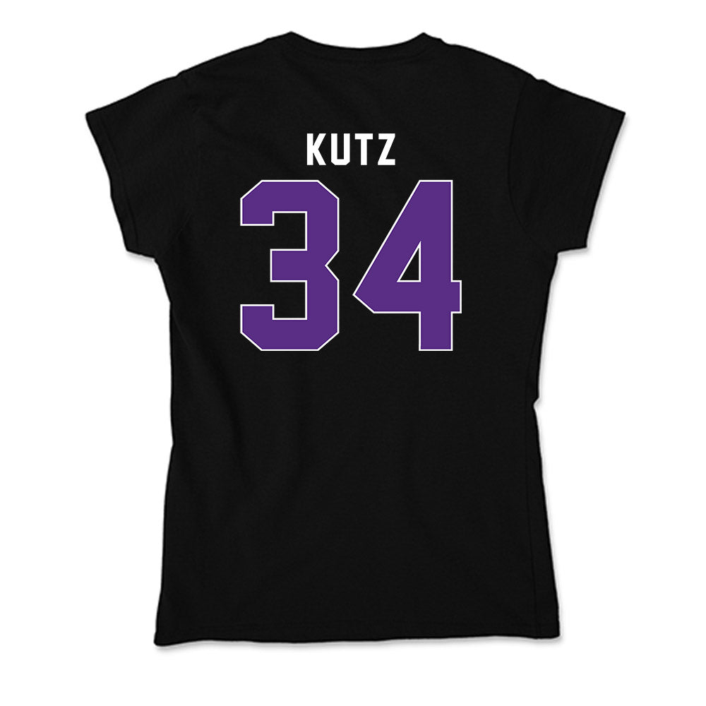 Northwestern - NCAA Baseball : Charlie Kutz - Soft Style Women’s T-Shirt-1
