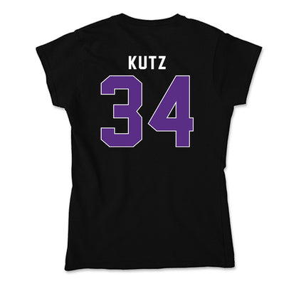 Northwestern - NCAA Baseball : Charlie Kutz - Soft Style Women’s T-Shirt-1