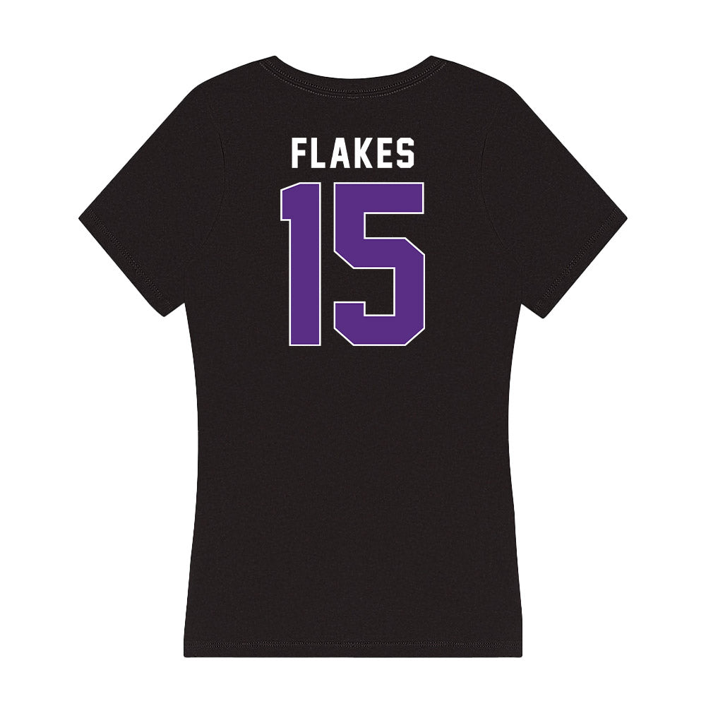 Northwestern - NCAA Football : Brendan Flakes - Women's V-Neck T-Shirt-1