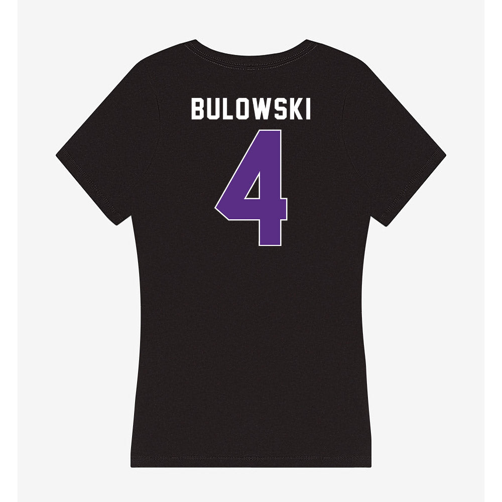 Northwestern - NCAA Men's Soccer : Dalton Bulowski - Women's V-Neck T-Shirt-1