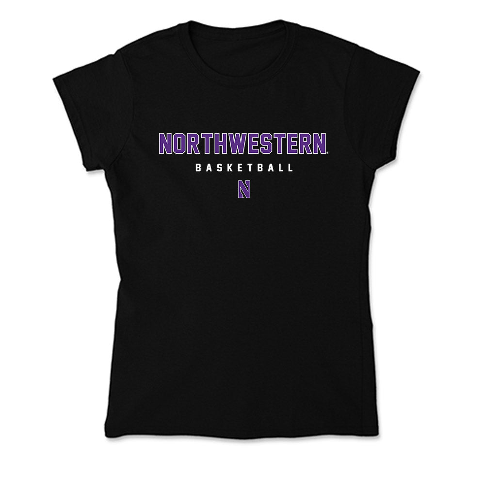 Northwestern - NCAA Women's Basketball : Amparo Lopez - Soft Style Women’s T-Shirt-0