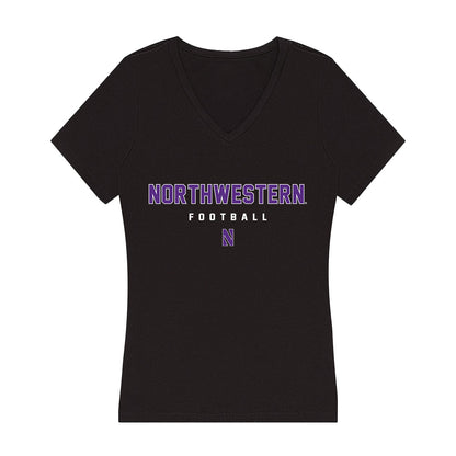 Northwestern - NCAA Football : Michael Kilbane - Women's V-Neck T-Shirt-0