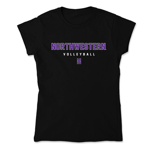 Northwestern - NCAA Women's Volleyball : Lauren Dignan - Soft Style Women’s T-Shirt-0