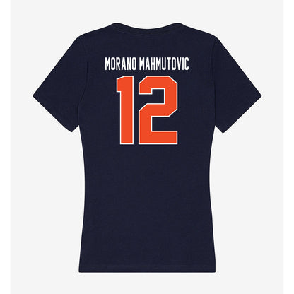 Syracuse - NCAA Men's Basketball : Mark Morano Mahmutovic - Women's V-Neck T-Shirt-1