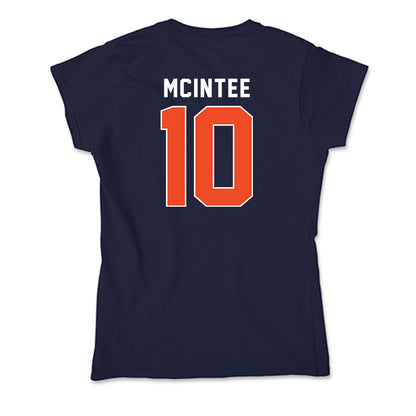 Syracuse - NCAA Men's Lacrosse : Matthew McIntee - Soft Style Women’s T-Shirt-1