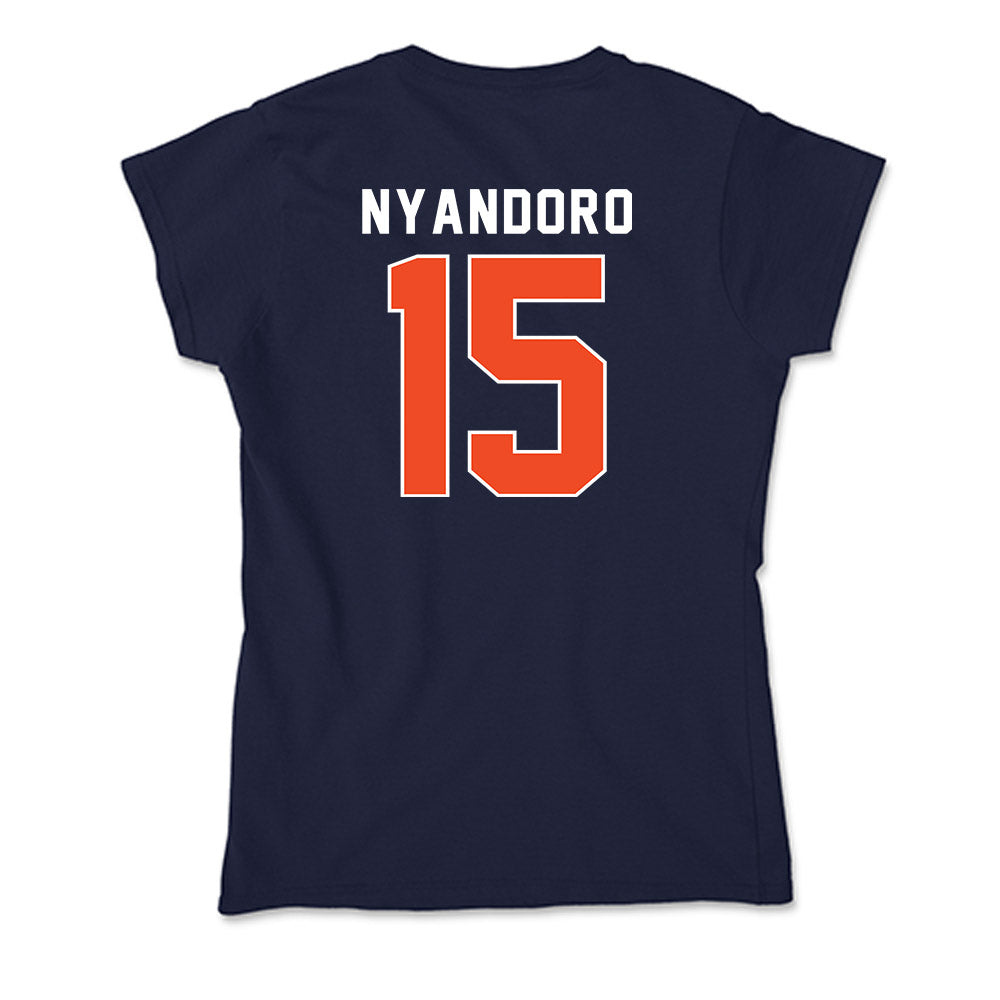Syracuse - NCAA Football : Nathan Nyandoro - Soft Style Women’s T-Shirt-1