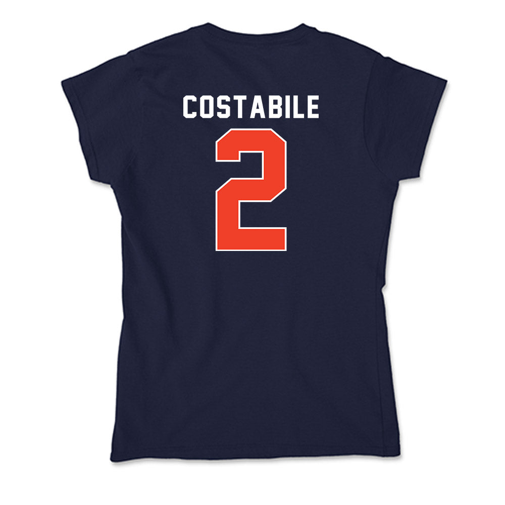 Syracuse - NCAA Women's Ice Hockey : Stella Costabile - Soft Style Women’s T-Shirt-1