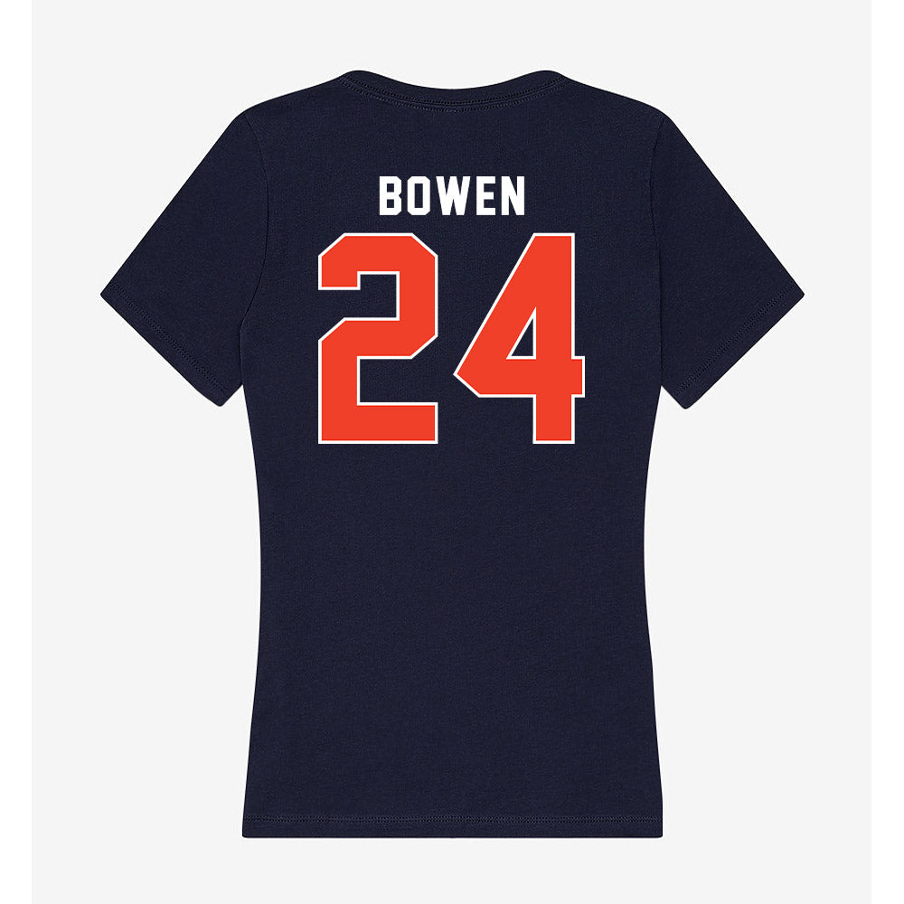 Syracuse - NCAA Men's Lacrosse : Dante Bowen - Women's V-Neck T-Shirt-1