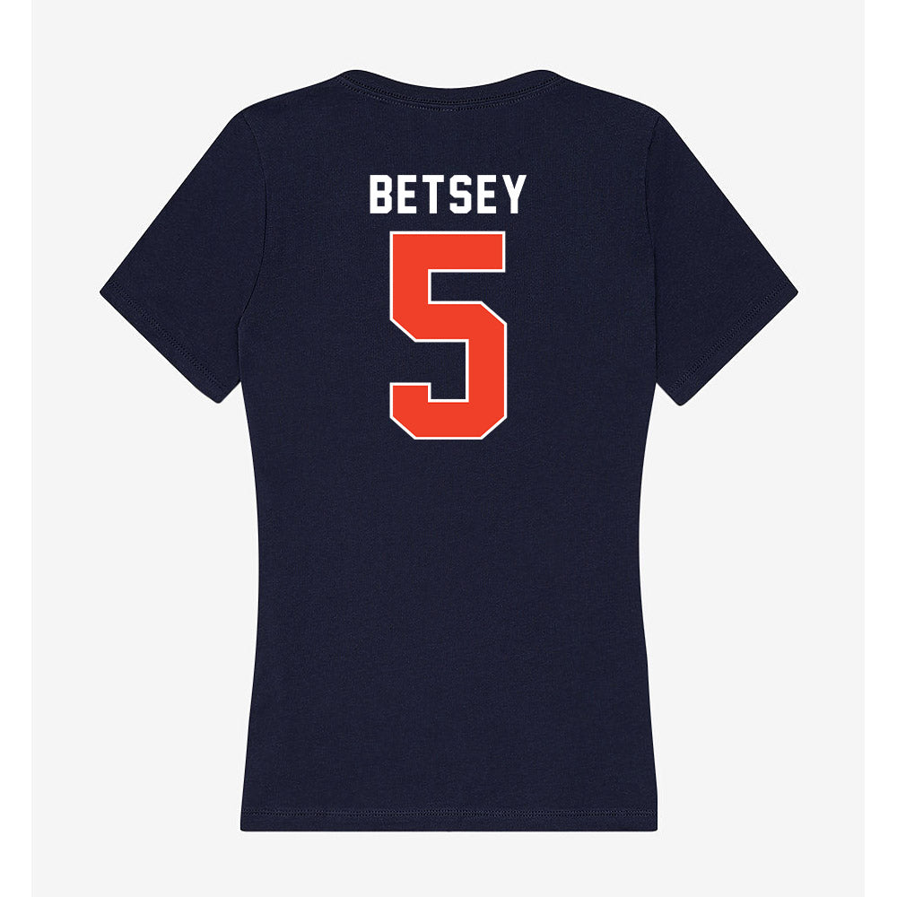 Syracuse - NCAA Men's Basketball : Tyler Betsey - Women's V-Neck T-Shirt-1