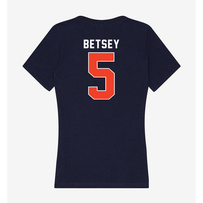 Syracuse - NCAA Men's Basketball : Tyler Betsey - Women's V-Neck T-Shirt-1