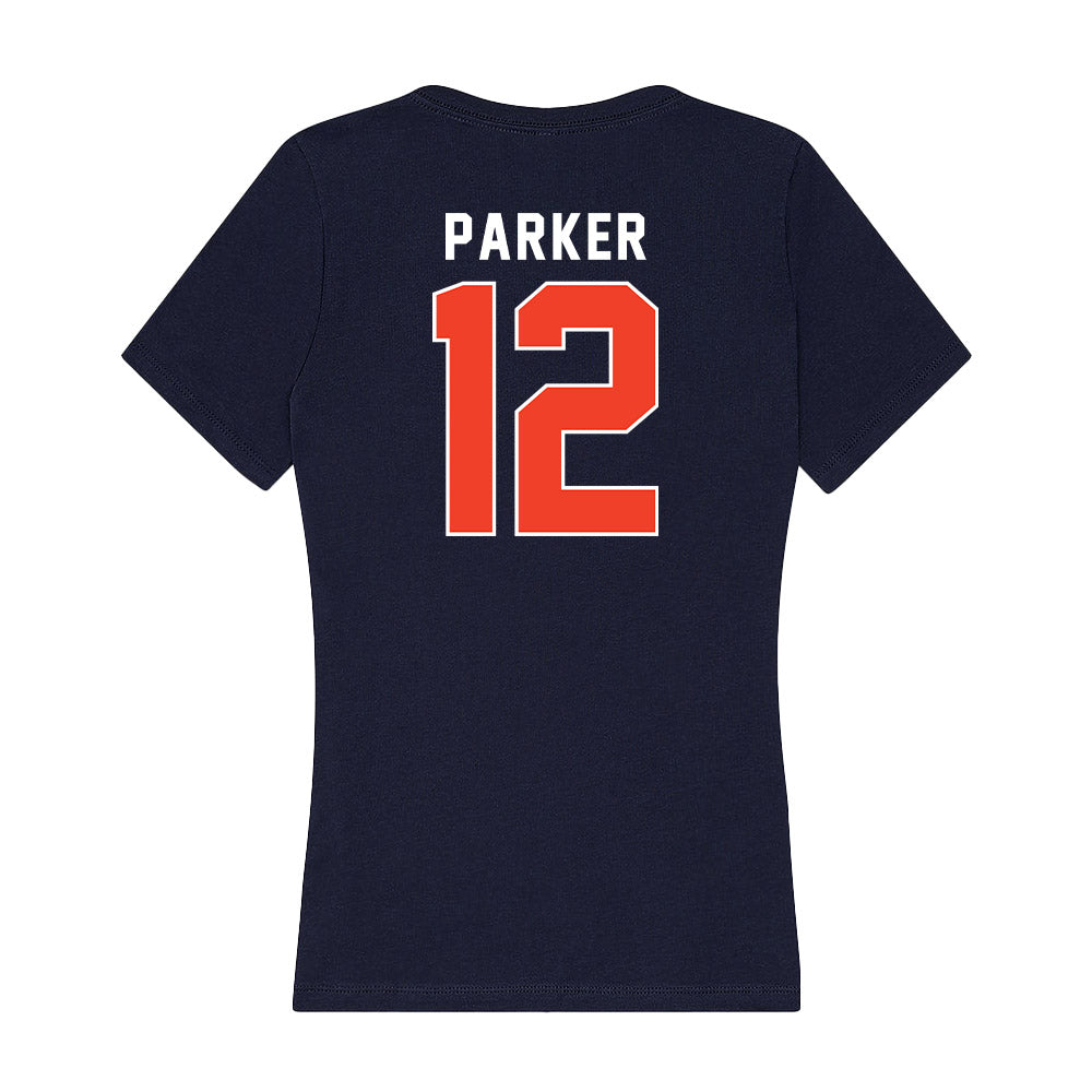 Syracuse - NCAA Women's Lacrosse : Annie Parker - Women's V-Neck T-Shirt-1