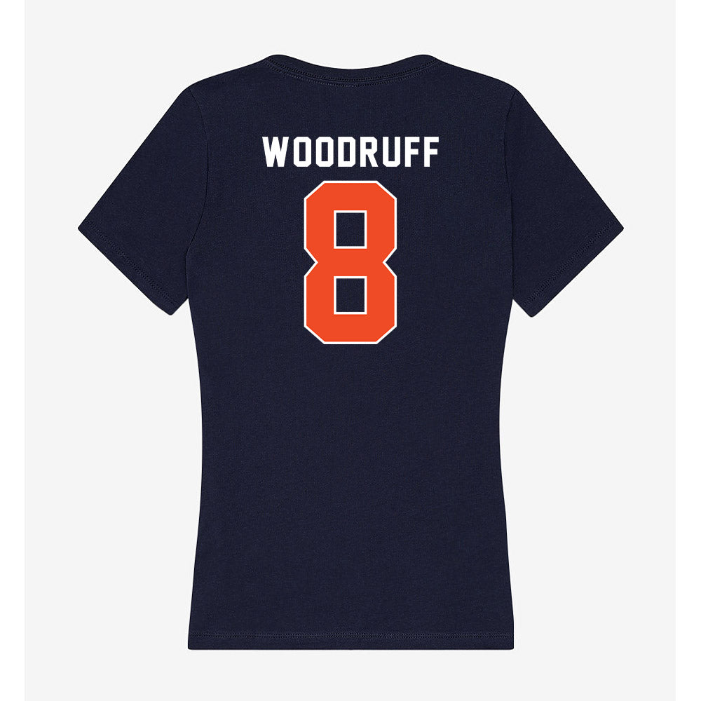 Syracuse - NCAA Softball : Kennedy Woodruff - Women's V-Neck T-Shirt-1