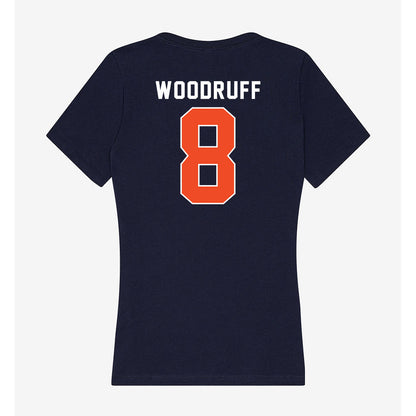 Syracuse - NCAA Softball : Kennedy Woodruff - Women's V-Neck T-Shirt-1