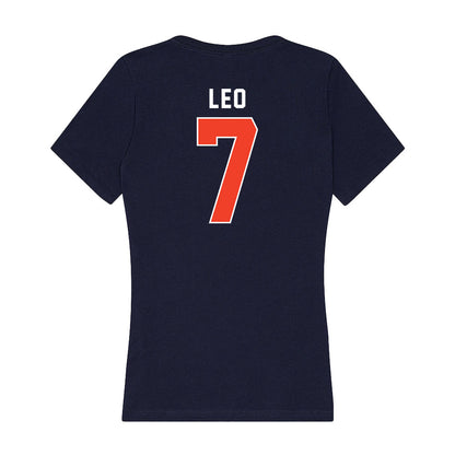 Syracuse - NCAA Men's Lacrosse : Michael Leo - Women's V-Neck T-Shirt-1
