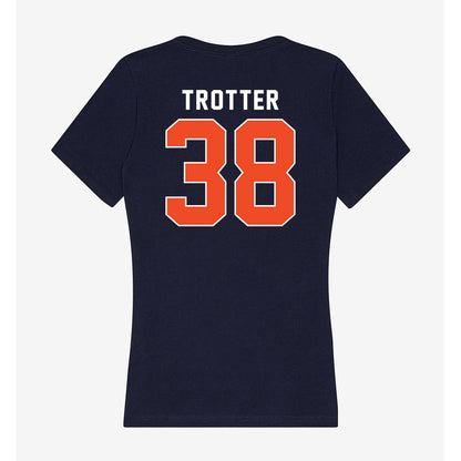 Syracuse - NCAA Football : James Trotter - Women's V-Neck T-Shirt-1