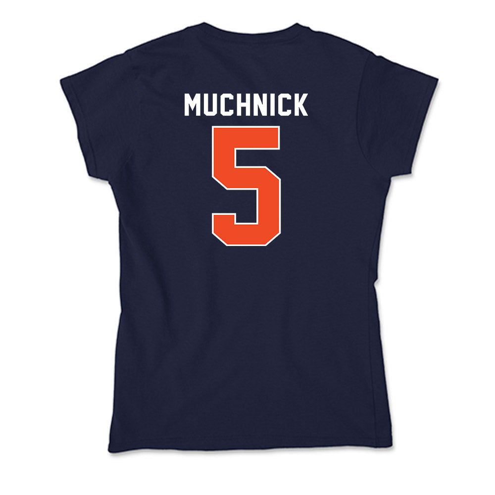 Syracuse - NCAA Women's Lacrosse : Emma Muchnick - Soft Style Women’s T-Shirt-1