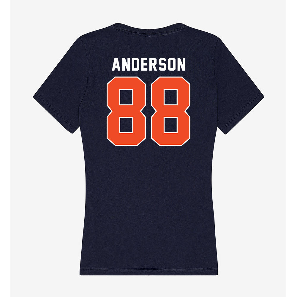 Syracuse - NCAA Men's Lacrosse : Payton Anderson - Women's V-Neck T-Shirt-1