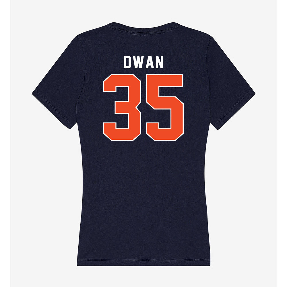 Syracuse - NCAA Men's Lacrosse : William Dwan - Women's V-Neck T-Shirt-1