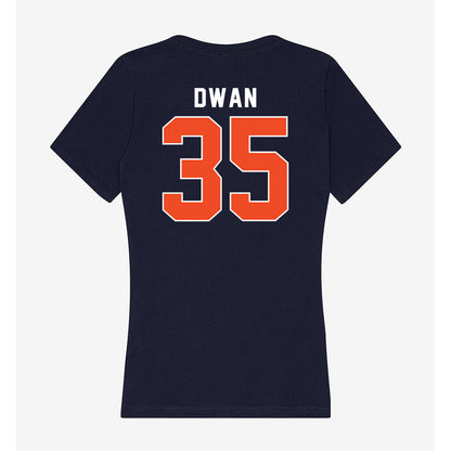 Syracuse - NCAA Men's Lacrosse : William Dwan - Women's V-Neck T-Shirt-1