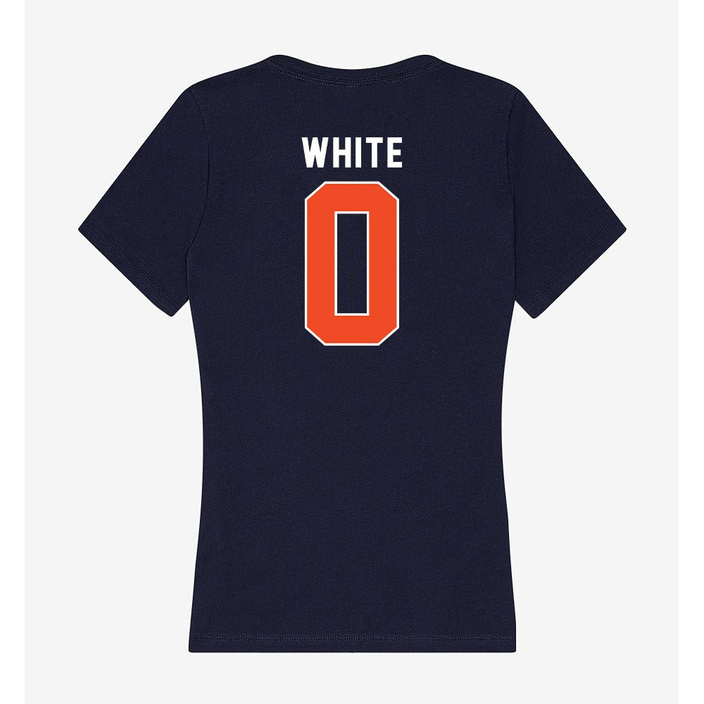 Syracuse - NCAA Men's Basketball : Sadiq White - Women's V-Neck T-Shirt-1