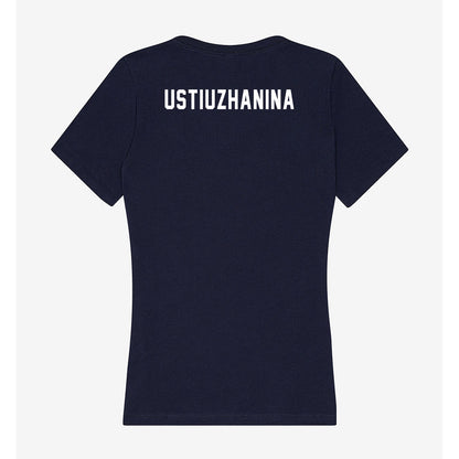 Syracuse - NCAA Women's Rowing : Kateryna Ustiuzhanina - Women's V-Neck T-Shirt-1