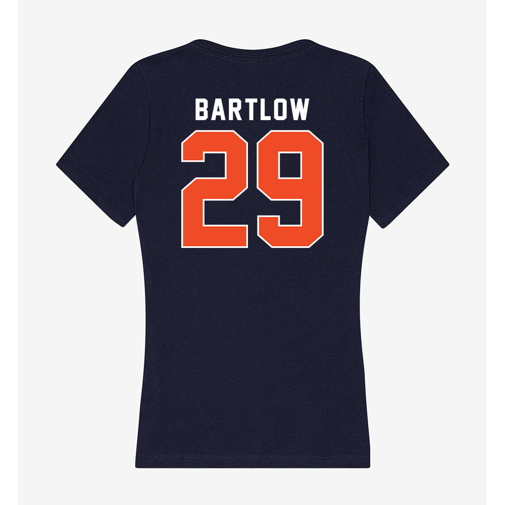 Syracuse - NCAA Men's Lacrosse : Lucas Bartlow - Women's V-Neck T-Shirt-1