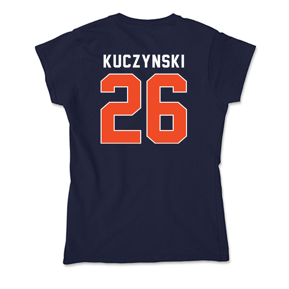 Syracuse - NCAA Men's Lacrosse : Charles Kuczynski - Soft Style Women’s T-Shirt-1