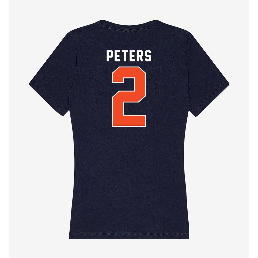 Syracuse - NCAA Women's Lacrosse : Bri Peters - Women's V-Neck T-Shirt-1