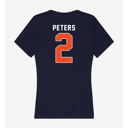 Syracuse - NCAA Women's Lacrosse : Bri Peters - Women's V-Neck T-Shirt-1