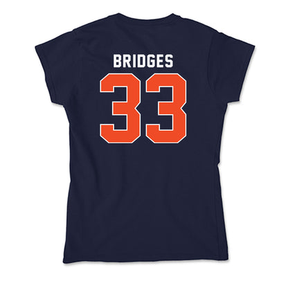 Syracuse - NCAA Women's Soccer : Bree Bridges - Soft Style Women’s T-Shirt-1