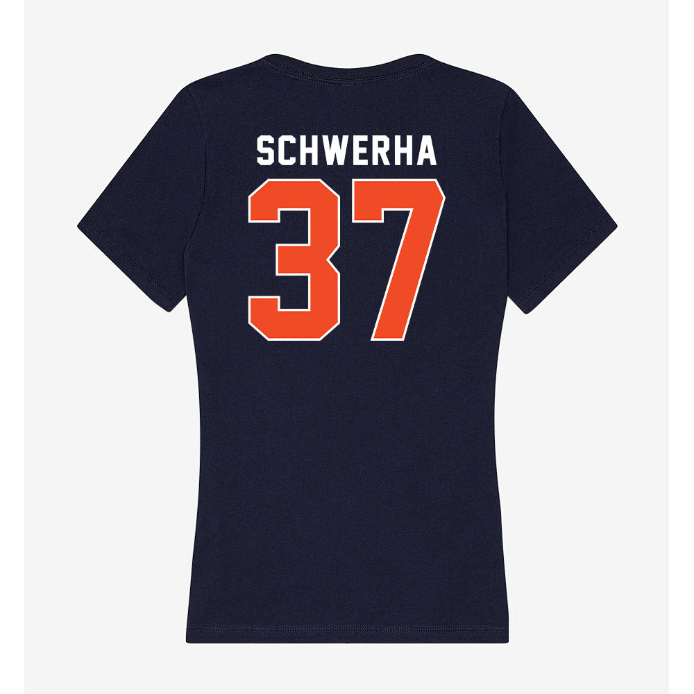 Syracuse - NCAA Football : Timothy Schwerha - Women's V-Neck T-Shirt-1