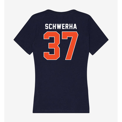 Syracuse - NCAA Football : Timothy Schwerha - Women's V-Neck T-Shirt-1