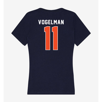 Syracuse - NCAA Women's Lacrosse : Alexa Vogelman - Women's V-Neck T-Shirt-1