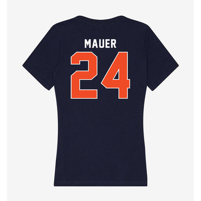 Syracuse - NCAA Women's Field Hockey : Carla Mauer - Women's V-Neck T-Shirt-1