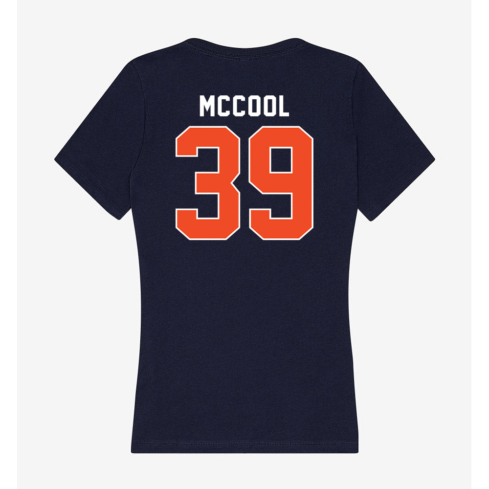 Syracuse - NCAA Men's Lacrosse : James Mccool - Women's V-Neck T-Shirt-1