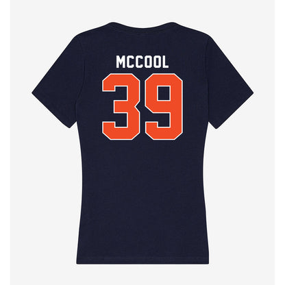 Syracuse - NCAA Men's Lacrosse : James Mccool - Women's V-Neck T-Shirt-1
