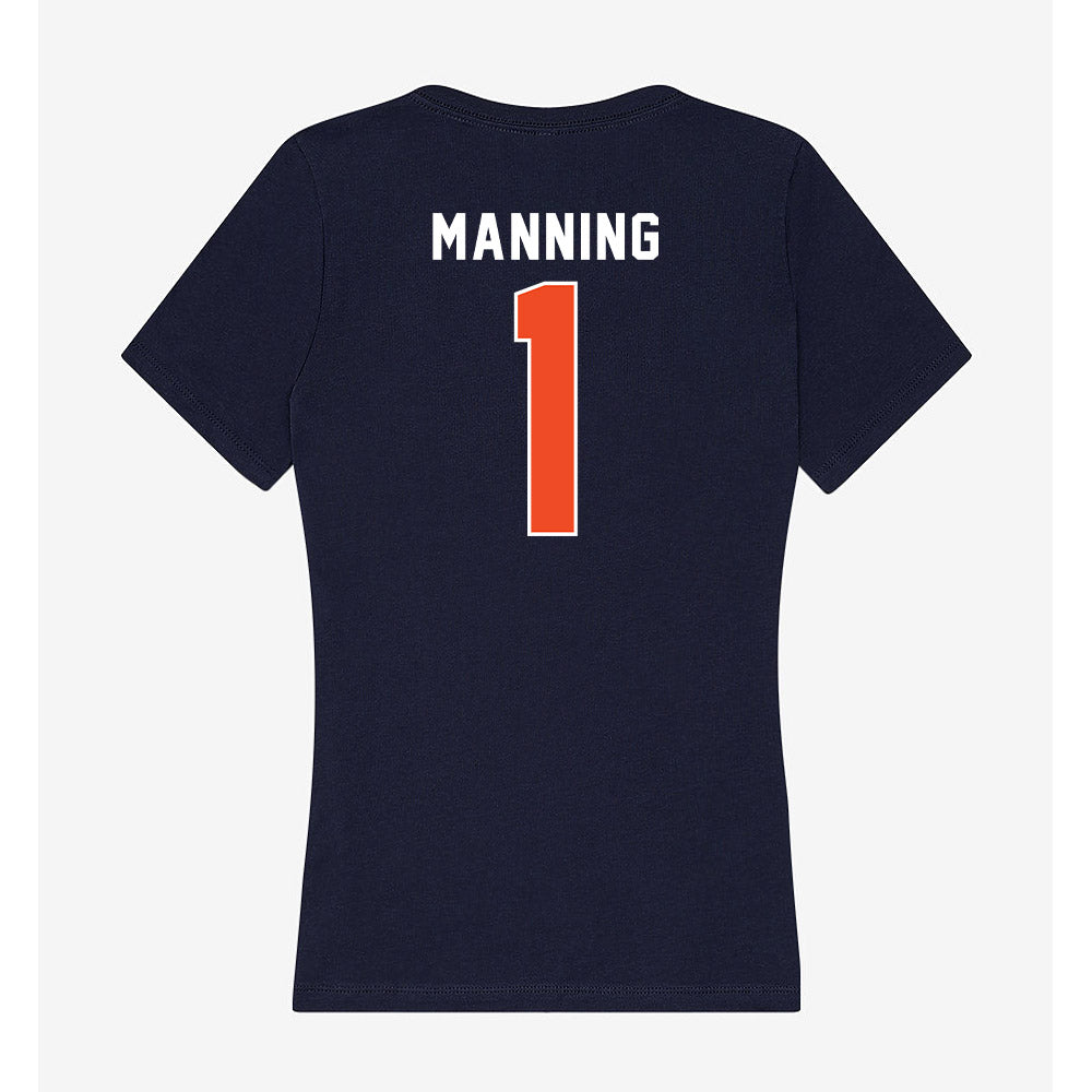 Syracuse - NCAA Women's Soccer : Margaret Manning - Women's V-Neck T-Shirt-1