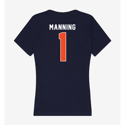 Syracuse - NCAA Women's Soccer : Margaret Manning - Women's V-Neck T-Shirt-1