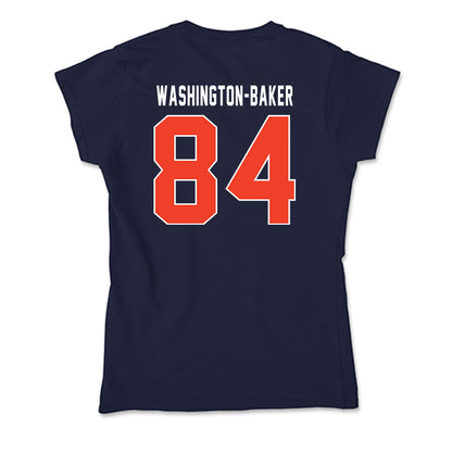 Syracuse - NCAA Football : Elijah Washington-Baker - Soft Style Women’s T-Shirt-1