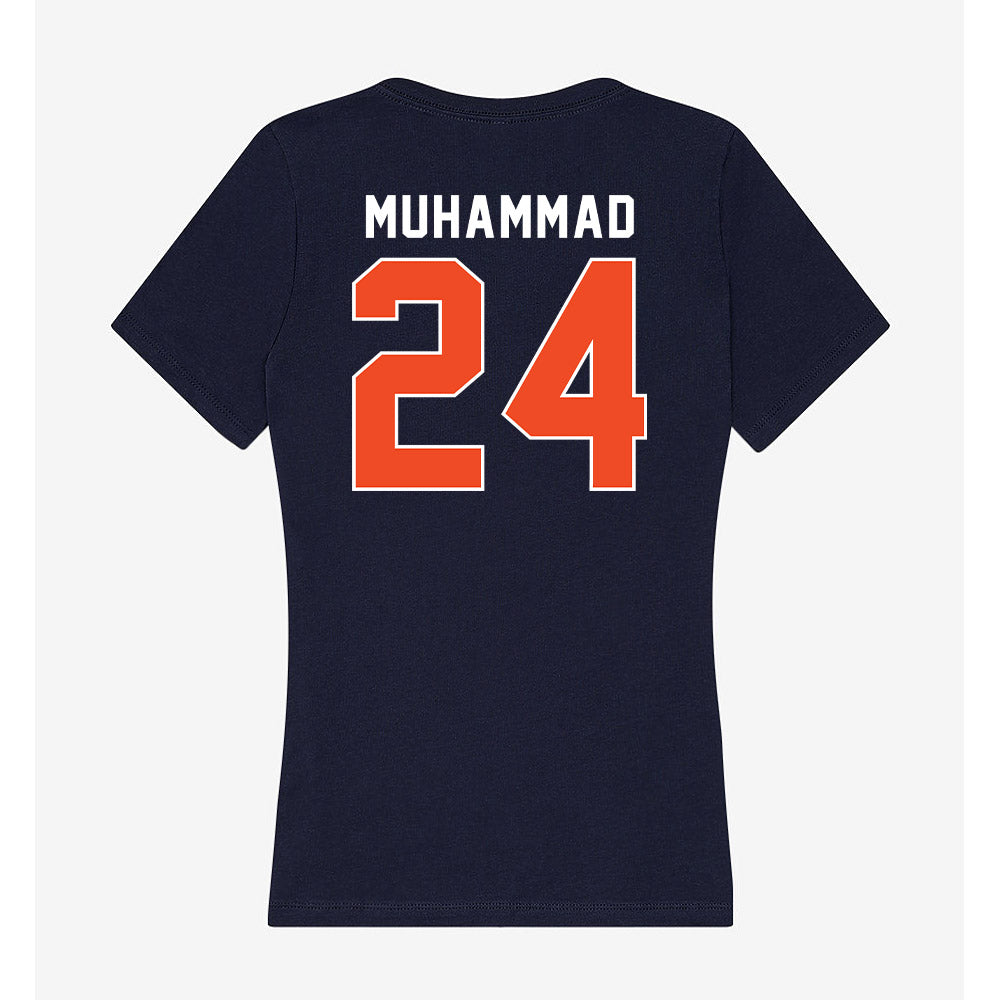 Syracuse - NCAA Football : Ibn-Wadu Muhammad - Women's V-Neck T-Shirt-1