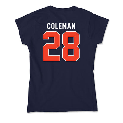 Syracuse - NCAA Football : Malachi Coleman - Soft Style Women’s T-Shirt-1