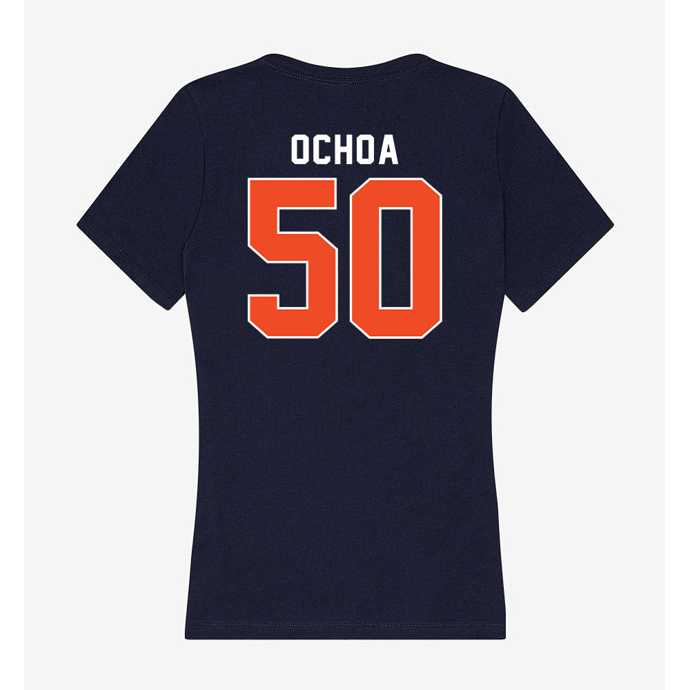 Syracuse - NCAA Men's Lacrosse : Ryder Ochoa - Women's V-Neck T-Shirt-1
