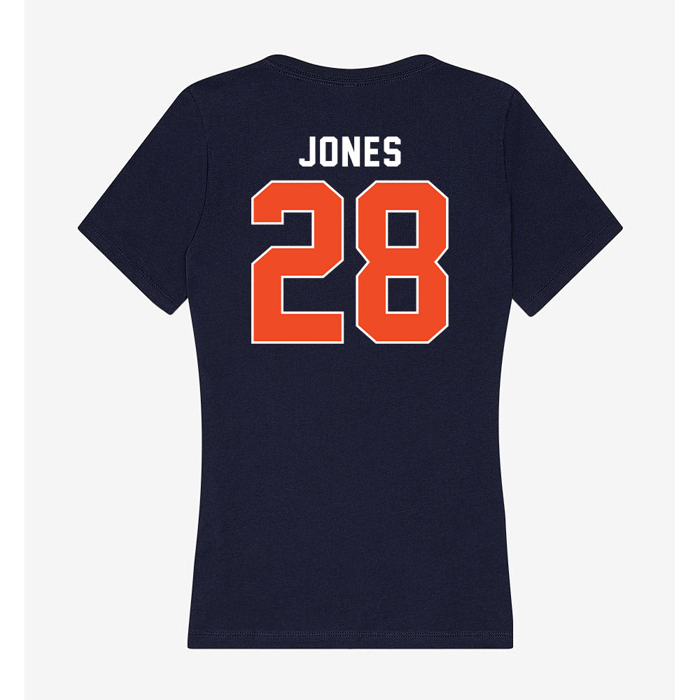 Syracuse - NCAA Women's Lacrosse : Harper Jones - Women's V-Neck T-Shirt-1